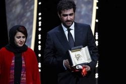شب بیاد ماندنی بر ایرانی ها با کسب 2 جایزه نخل طلای فیلم فروشنده
